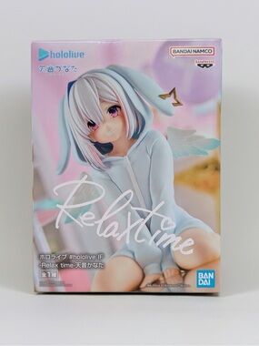 Hololive Relax Time Figure - Light Blue Hoodie by Bandai Namco